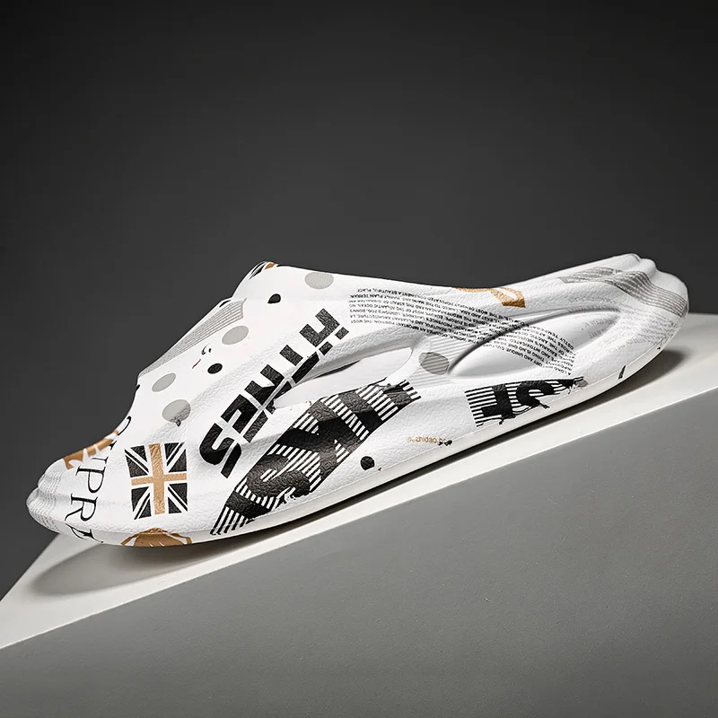 Pánské pantofle s protiskluzovou podrážkou, měkké pěnové pantofle, pohodlné, pro vnitřní i venkovní použití_voghion.com