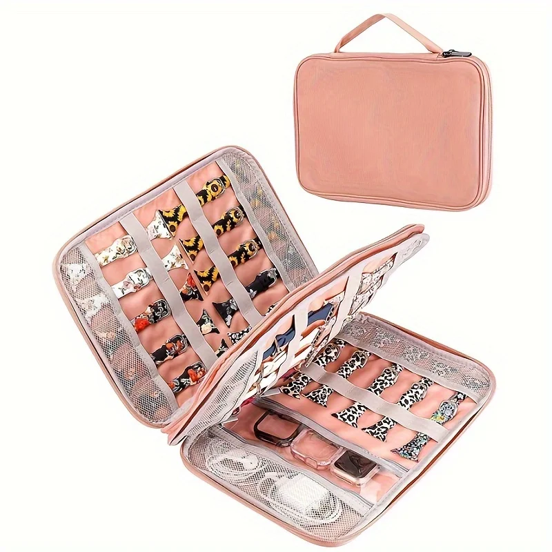 حزام الساعة المنظم حالة السفر ساعة ذكية حزام المعص...