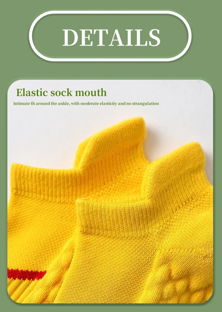 Towel bottom men's sports solid color women's spring and summer professional basketball running socks, medium tube socks_voghion.com