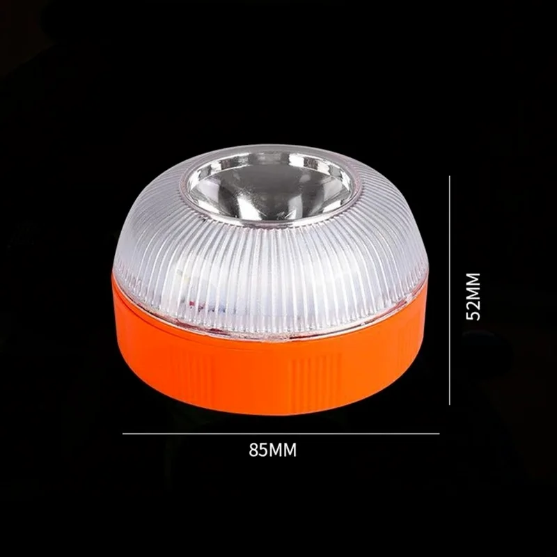Emergency Light Car Strobe Light Rechargeable Emergency Light V16 Approved Homologated Car Emergency Help Flash Beacon Magnetic Induction Strobe Flashing Warning