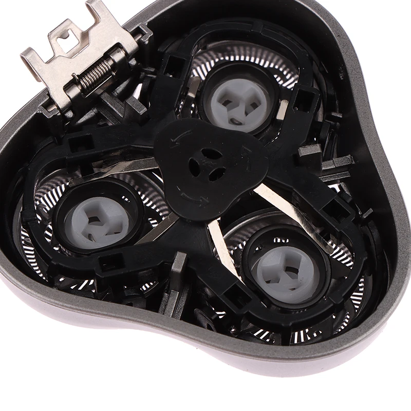 Premium Dual-Layer Steel Blade Shaver Head Replacement