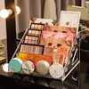 Eyeshadow tray box air cushion powder show plastic table top nail nail lipstick makeup makeup shelf 2