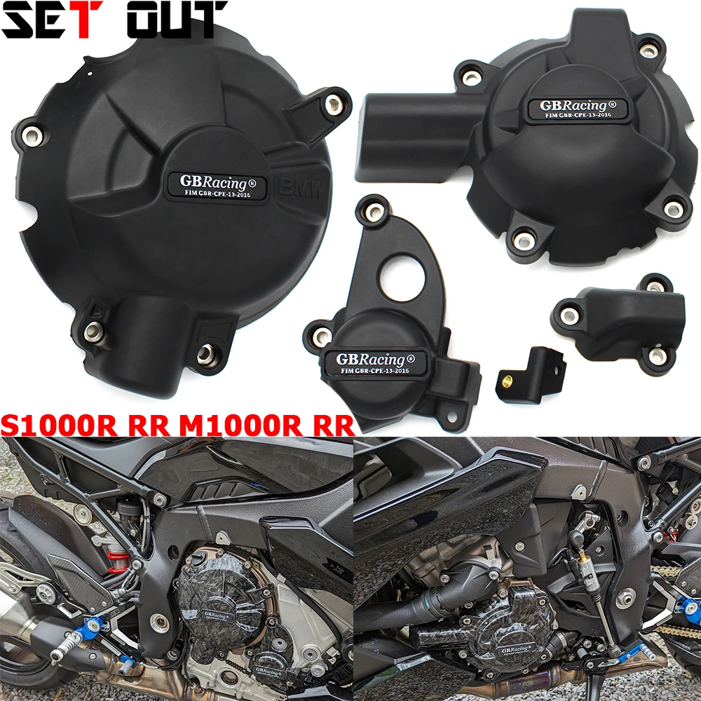 

For BMW S1000R S1000RR M1000R M1000RR 2021~2023 Motorcycle Accessories Alternator Clutch Protection Cover GB Racing Engine Cover