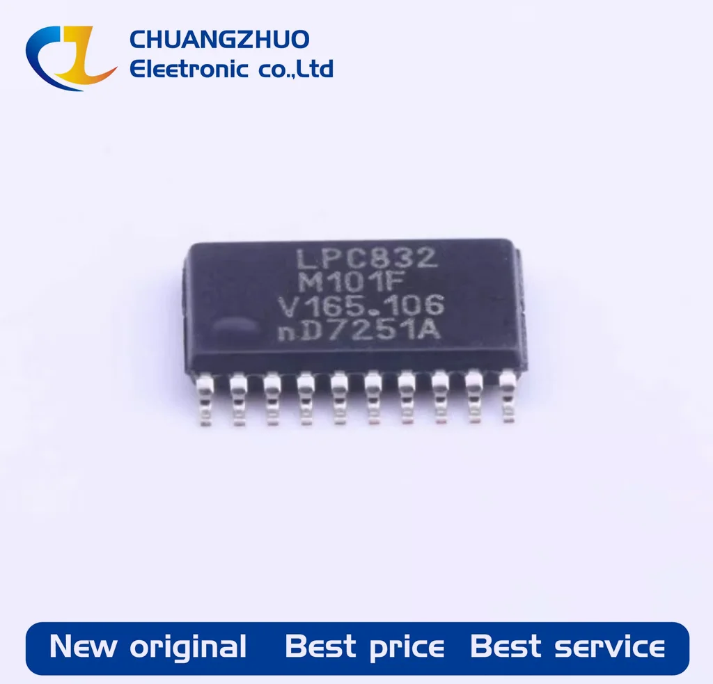 

1Pcs New original LPC832M101FDH20FP 16KB ARM-MSeries 4KB 30MHz FLASH 16 TSSOP-20 Microcontroller Units