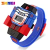 SKMEI Kids Watches LED Digital Children Cartoon Sports Watches Robot Transformation Toys Boys Wristwatches montre enfant 1095 1