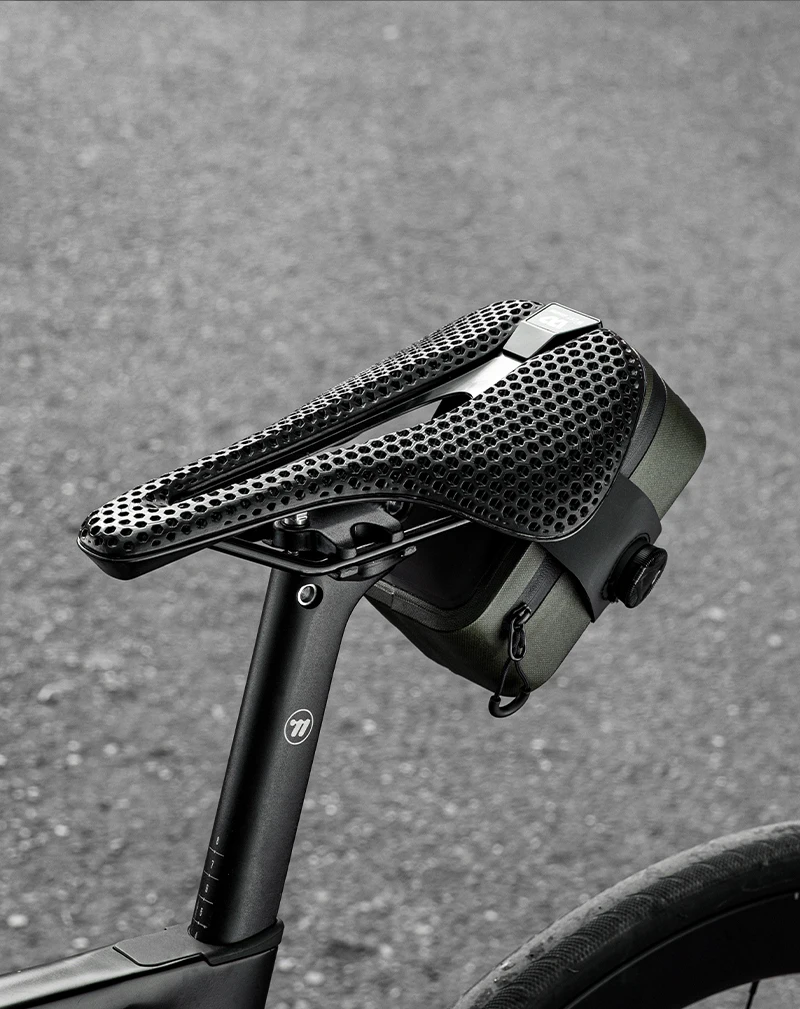 WEST BIKING Mini-Fahrradsatteltasche, leicht, klein, 0,5 l, tragbare Multifunktions-Handtasche, Fahrradtasche, Fahrradzubehör – Detail 12