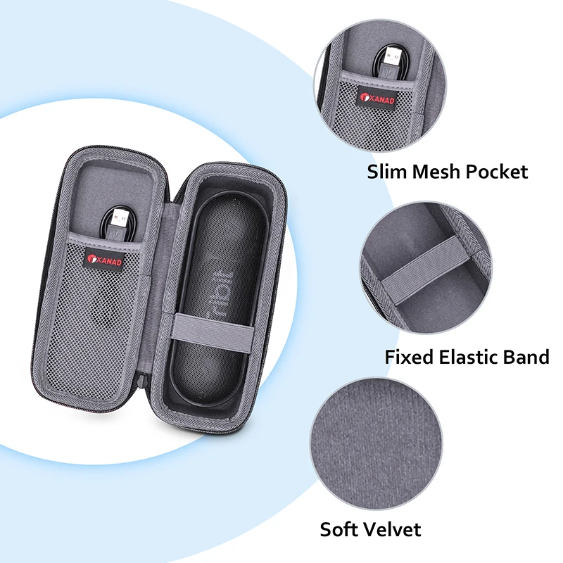 【最新型】 Tribit MaxSound Plus   収納ハードケース付き XANAD EVA Hard Case for Tribit XSound Go/MaxSound Plus