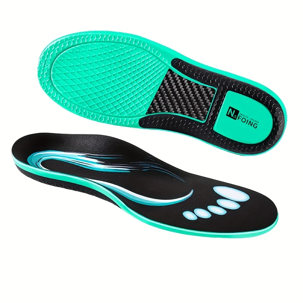 Lightweight Damped Breathable Carbon Fiber Plate Insoles