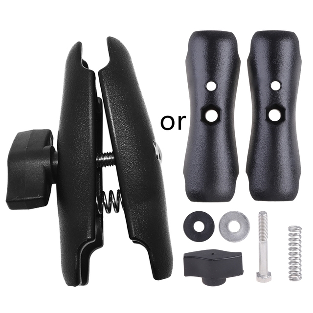 or 95mm Short Long Double Socket Arm for 1 Inch Ball Bases for Gopro Camera Bicycle Motorcycle Phone Holder for Ram Mount