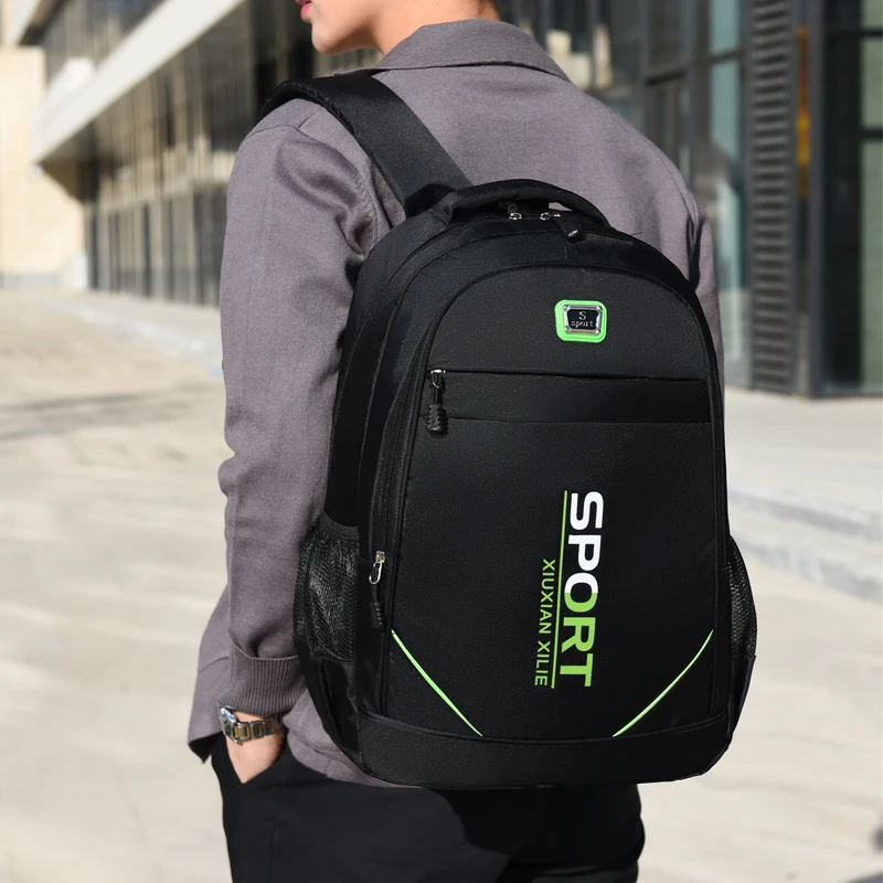 Large-capacity hiking backpack, suitable for outdoor travel and sports - adjustable padded shoulder straps