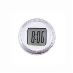 Compact Waterproof Digital Display Motorcycle Clock - Precision Auto Mount Decor (06)