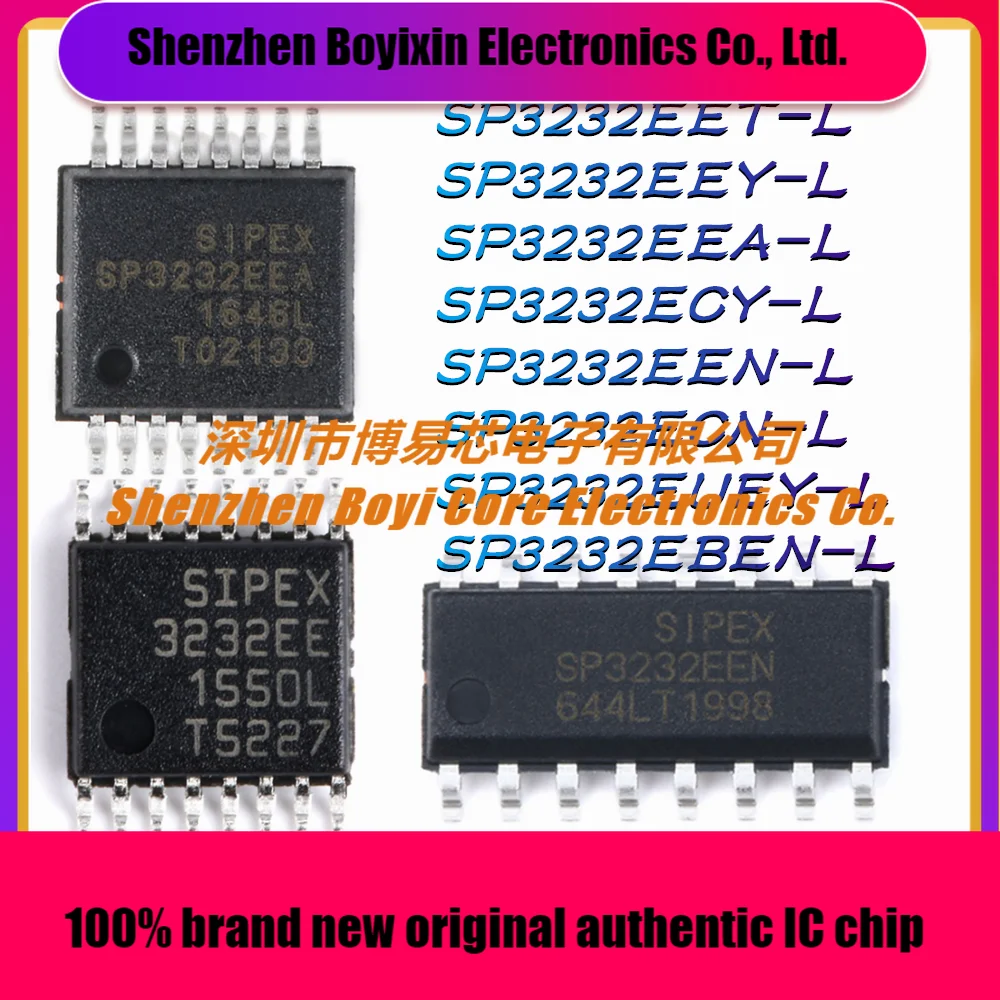 

SP3232EET-L SP3232EEY-L SP3232EEA-L SP3232ECY-L SP3232EEN-L SP3232ECN-L SP3232EUEY-L SP3232EBEN-L Transceiver IC chip