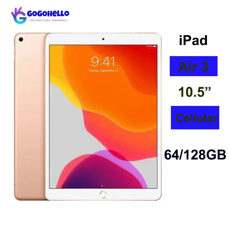 

Apple iPad Air 2019 10.5'' iPad Air 3rd Generation Wifi Cellular 64128GB 3GB RAM A12 Bionic Tablet Unlocked Original Used iPad