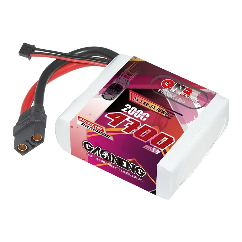 Gaoneng GNB 2S 7.4V 4700mAh 200C XT90 Lipo battery