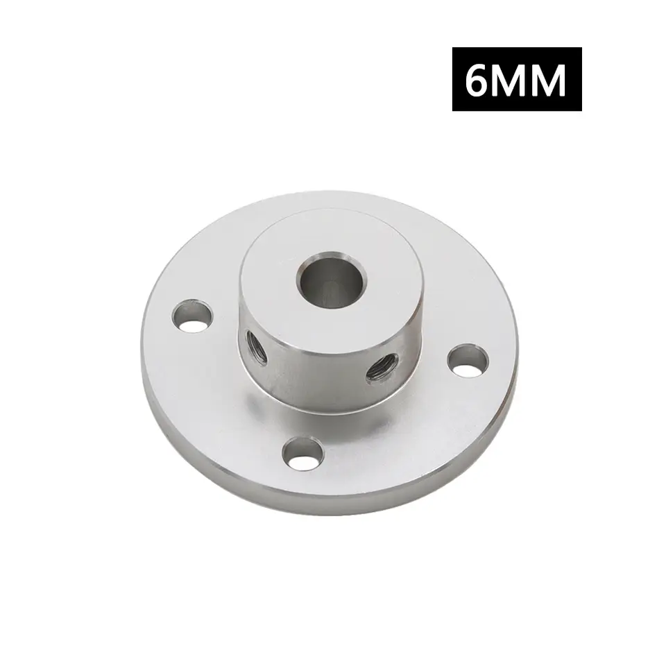 2/3/3.17/4/5/6/6.35/7/8/10/12/14/16mm Aluminum Alloy Flange Coupling Coupler Motor Guide Shaft Coupler Motor Connector image 13