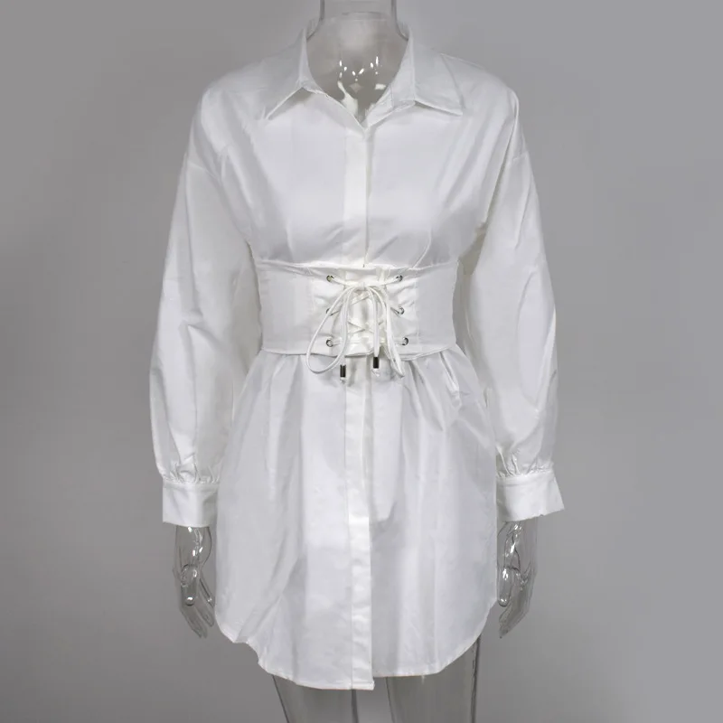 Corset Belt Casual Dress 