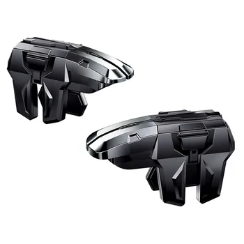 Controller mobile portatile per giocatori Controller di gioco Comodo grilletto da gioco mobile antiscivolo per tiratore con chiave in lega Pubg