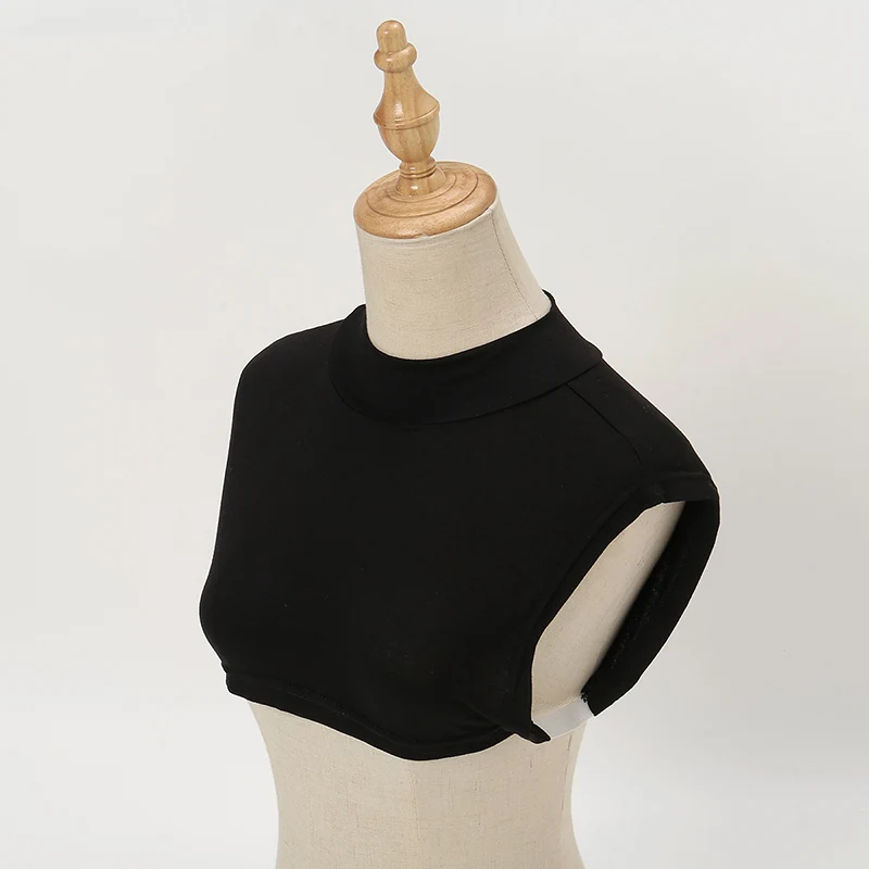 Fake Collar Modal Square Soft Elastic Detachable Turtleneck High Inner Neck Cover Women