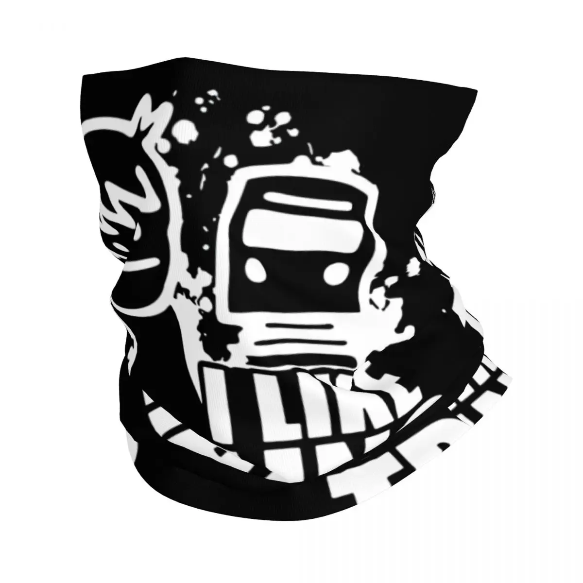 

Шарф-маска унисекс, с принтом, ветрозащитный