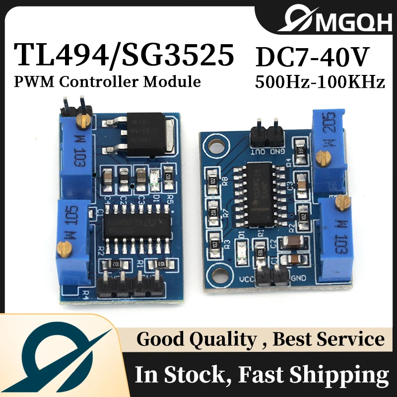 Enhanced PWM Controller Module with Adjustable Frequency and Voltage