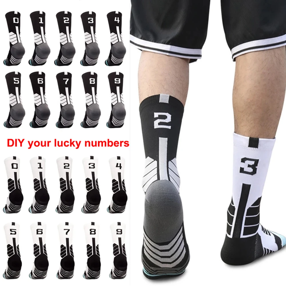 Personalized Sport Sock 1PC Basketball Fitness Running Soccer Football