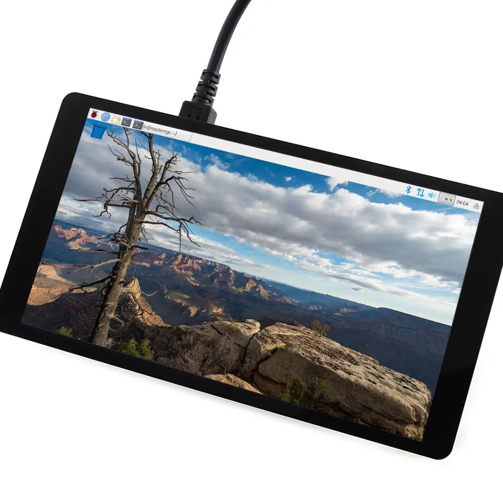 Waveshare 5.5Inch Capacitive Touch Screen  Amoled 1080*1920 Resolution With Toughened Glass Cover Supports Multi Systems