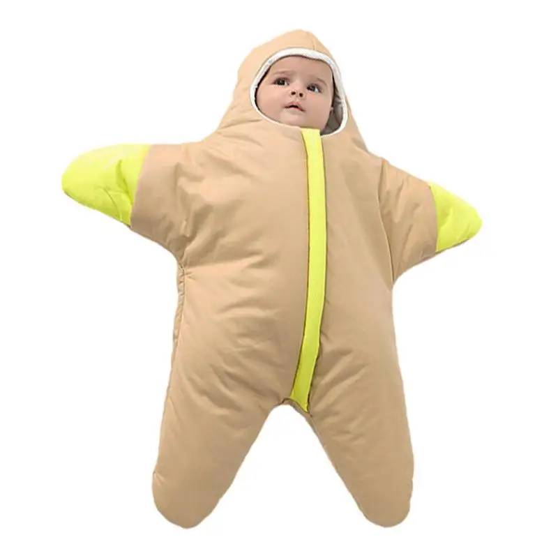 

Starfish Transition Swaddle Starfish Warm Snowsuit Adorable Windproof Comfortable Multifunctional Thick Starfish Swaddle