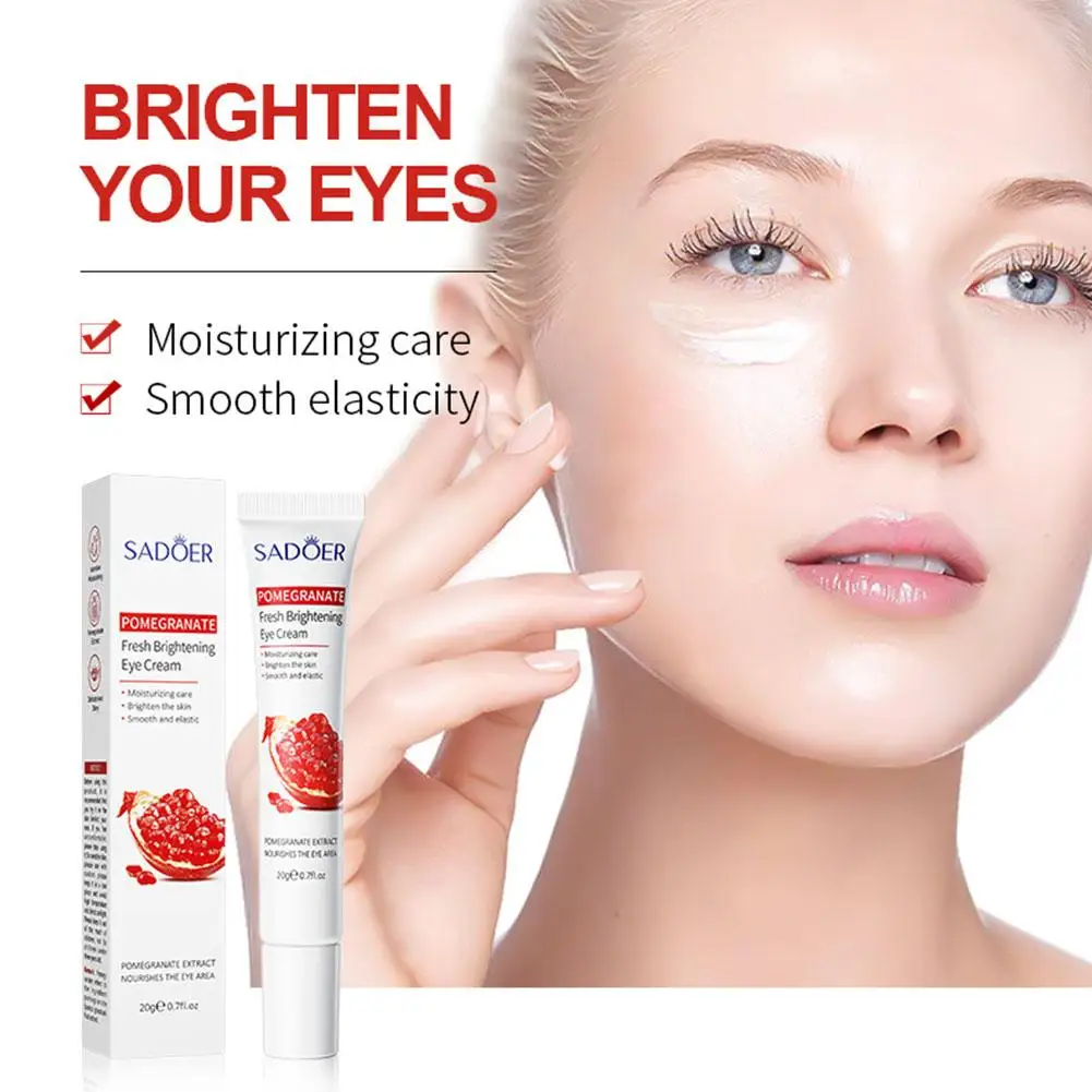 

20g Pomegranate Vitamin C Eye Cream Hydrating Moisturizing Circles Mild Care Dark Fine Eye Cream Improves Desalinating And J7Y6