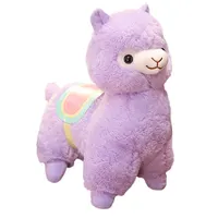 35CM Cute Alpaca Plush Toy Soft Animals Plush Alpacasso Alpaca Llama Dolls Stuffed Toys Pillow for Children Birthday Gift 2