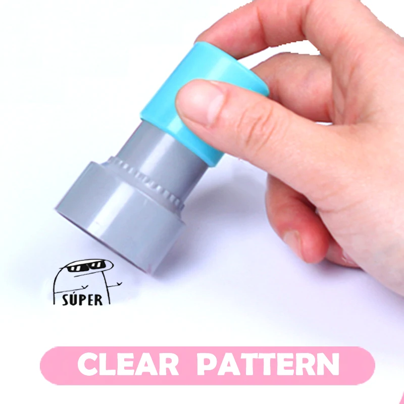 Encourage Stamp Teaching Tools For Kids Primary Student Kindergarden Motivation Gift French Praise Reward Stamps Self-inking Alphabet Stamps Wooden Stamps Brass Stamps Inking Stamps Vintage Silicone Stamps Decorative Stamps Clear Stamps Wax Seal Stamp Children Stamps Childrens Seal Teacher Seal