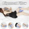Hip Alignment Pillow Alignment Pillows for Side Sleepers Sciatica Pain Relief Pillow Smooth Spine Alignment Pillow Leg Pillow 3