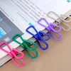 50/1PCS Colorful Sealing Clip Steel Wire Bag Clips Multifunctional Storage Clamp Clothespin Food Snack Fixing Portable Seal Pegs 2