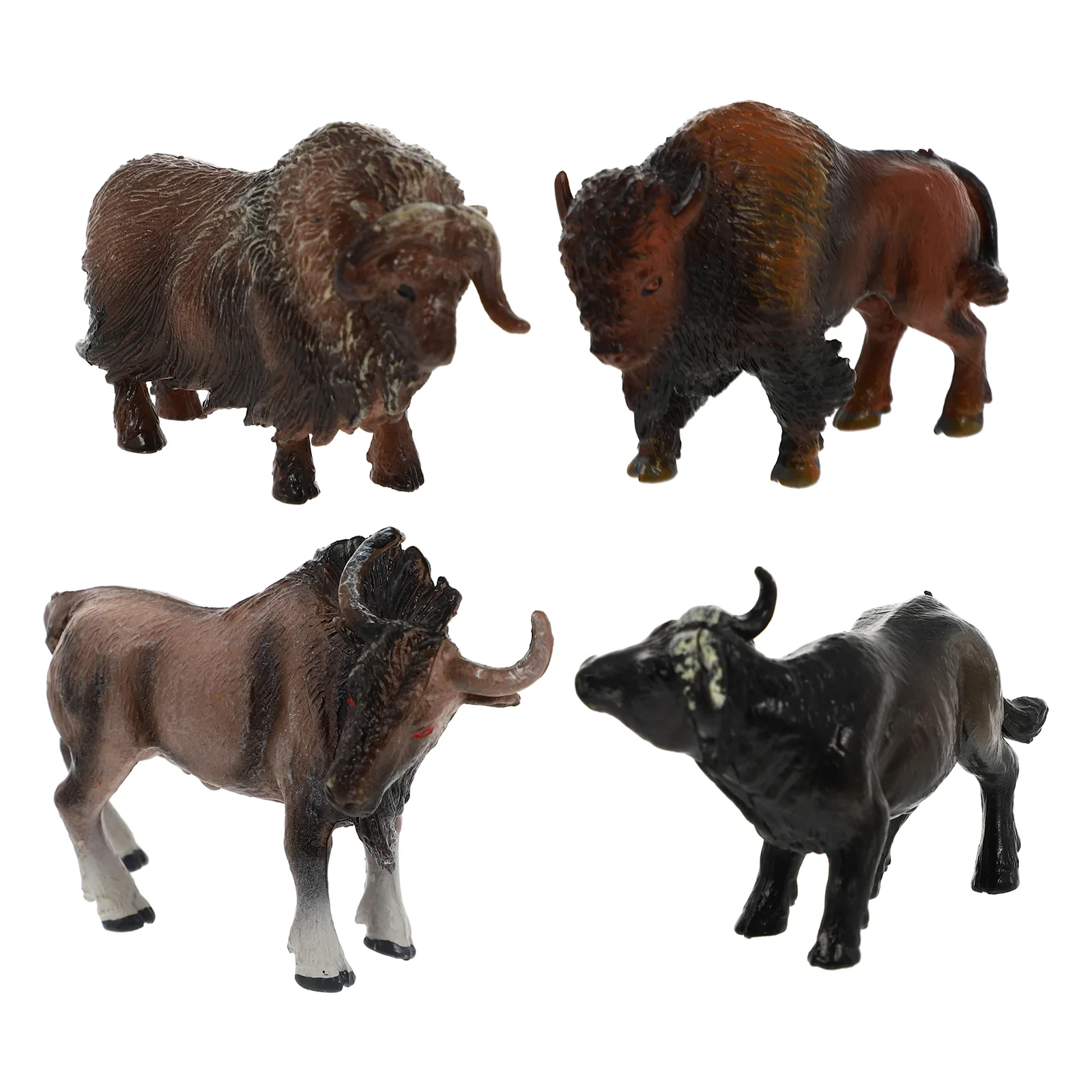 

Simulation Model Desktop Decor Children Cow Toys Mini Adornment Home Accessories