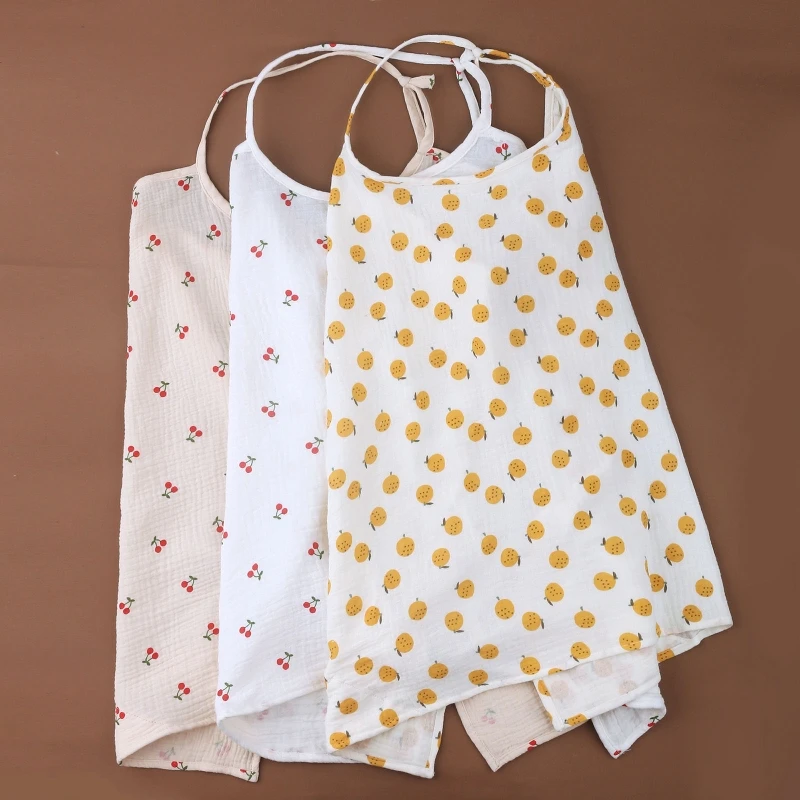 Cotton Nursing Cover Feeding Nursing Poncho for Baby Newborn Nursery Room Supply