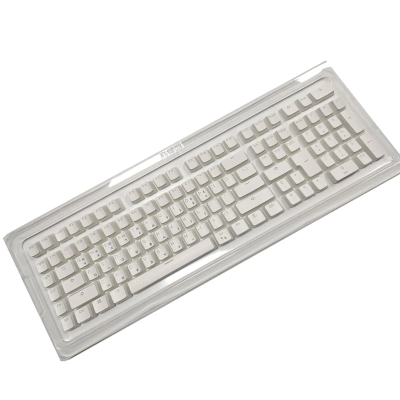 PBT OEM 프로필 한국어/러시아 푸딩 스위치용 키캡 기계식 키보드