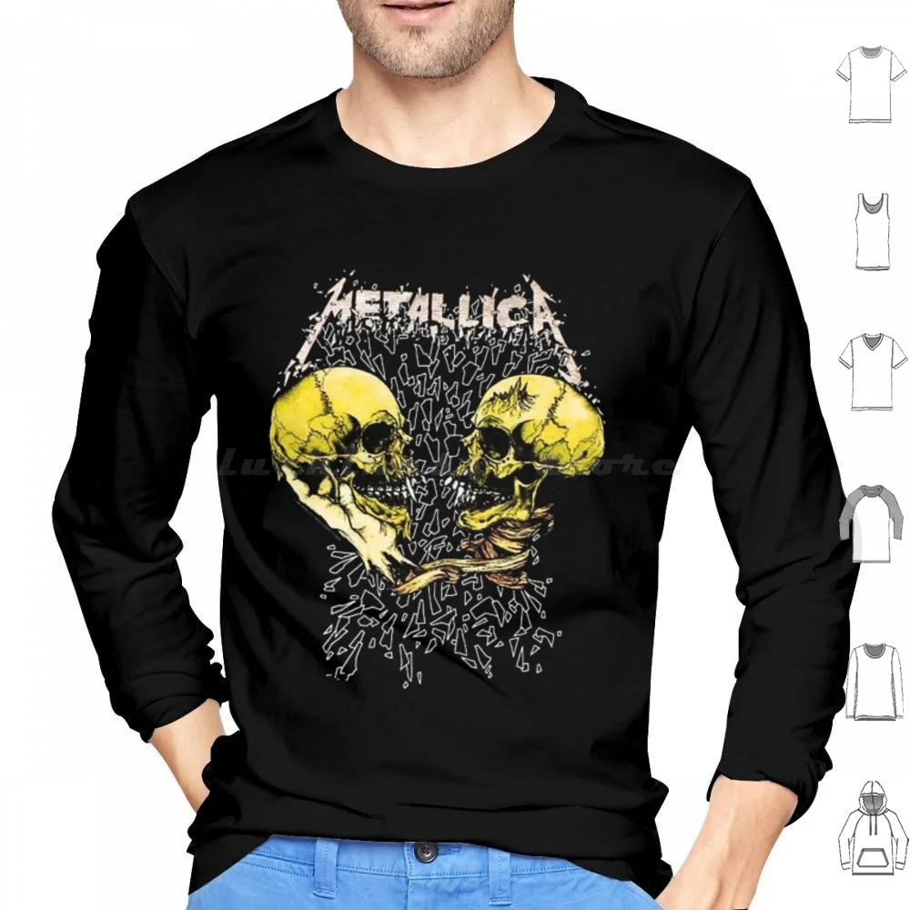 

Addicted Hoodies Long Sleeve Addicted Mettalica One Mettalica Ride The Lighthing S Amp M2 Death Miley Cyrus Guitar