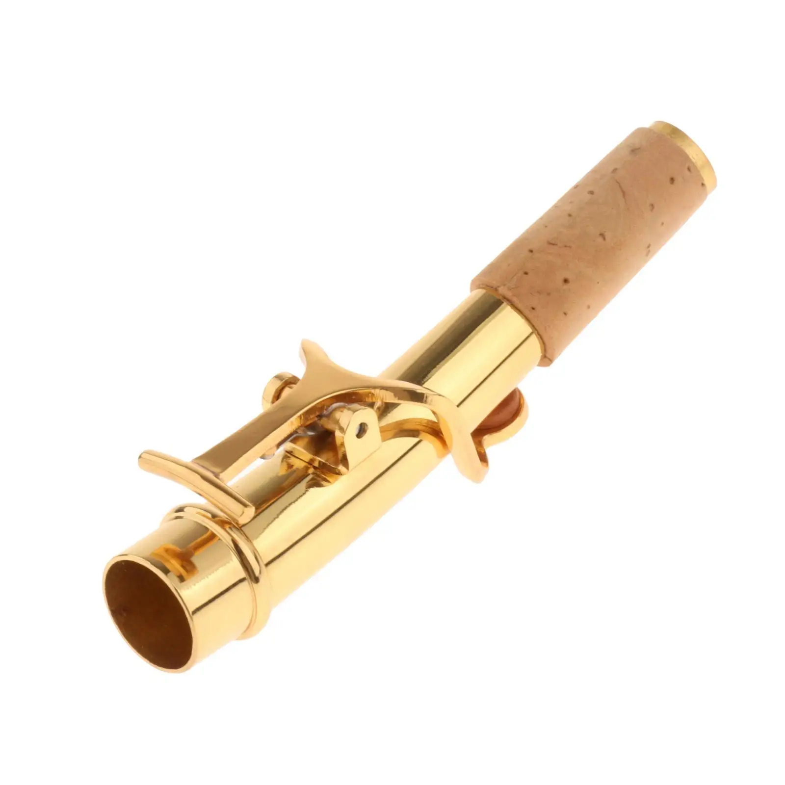 

Brass Soprano Saxophone Bend Neck Woodwind Instrument Replacement Parts