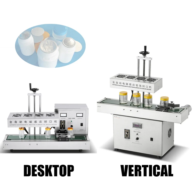 

Automatic Sealing Machine Electromagnetic Continuous Induction Glass Bottle Vial Cap Aluminum Foil Sealer Machine