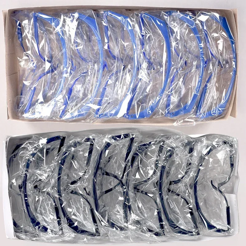 1/40pcs Work Safety Anti-Splash Eye Protection Goggles Glass Windproof Dustproof Waterproof Protective Glasses Cycling Goggles