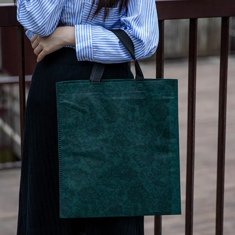 500Pack Unique Boutique Shopping Tote Shopper Bags Reusable