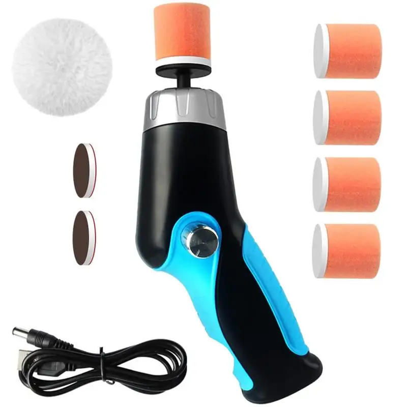 

Car Polishing Machine Portable And Lightweight Cordless Car Buffer Polisher Ergonomic Design Mini Portable Polisher Tool For Car