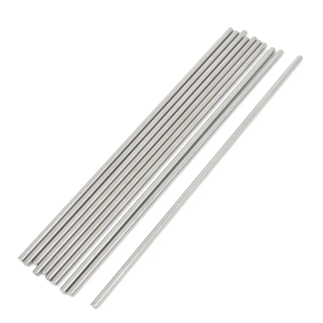 5/10Pcs Round Shaft Rod Bars RC Airplane Model Part Stainless Steel Round Rods Axles Bars Diameter 2/2.5/3mm For DIY RC Model linear shaft rod steel round rod