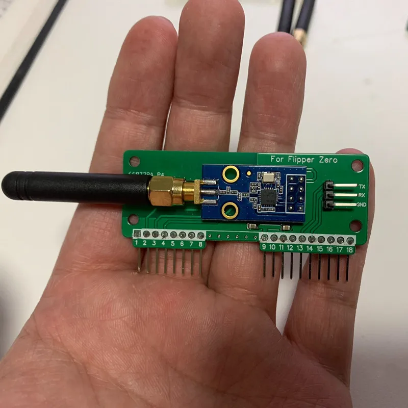

Для Flipper Zero CC1101 SubGhz 433Mhz