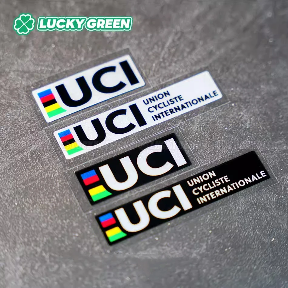 UCI-Zertifizierung Kleine Etikettenaufkleber Fahrrad-Union-Zertifizierungsetikett Reflektierende Fahrrad-Aufkleber Anpassbare Rahmen-Warnfolien – Detail 5