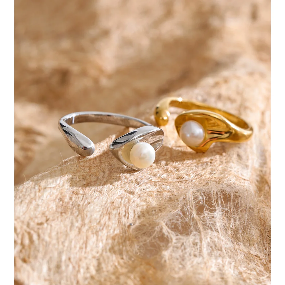 Yhpup Stainless Steel Adjustable Ring