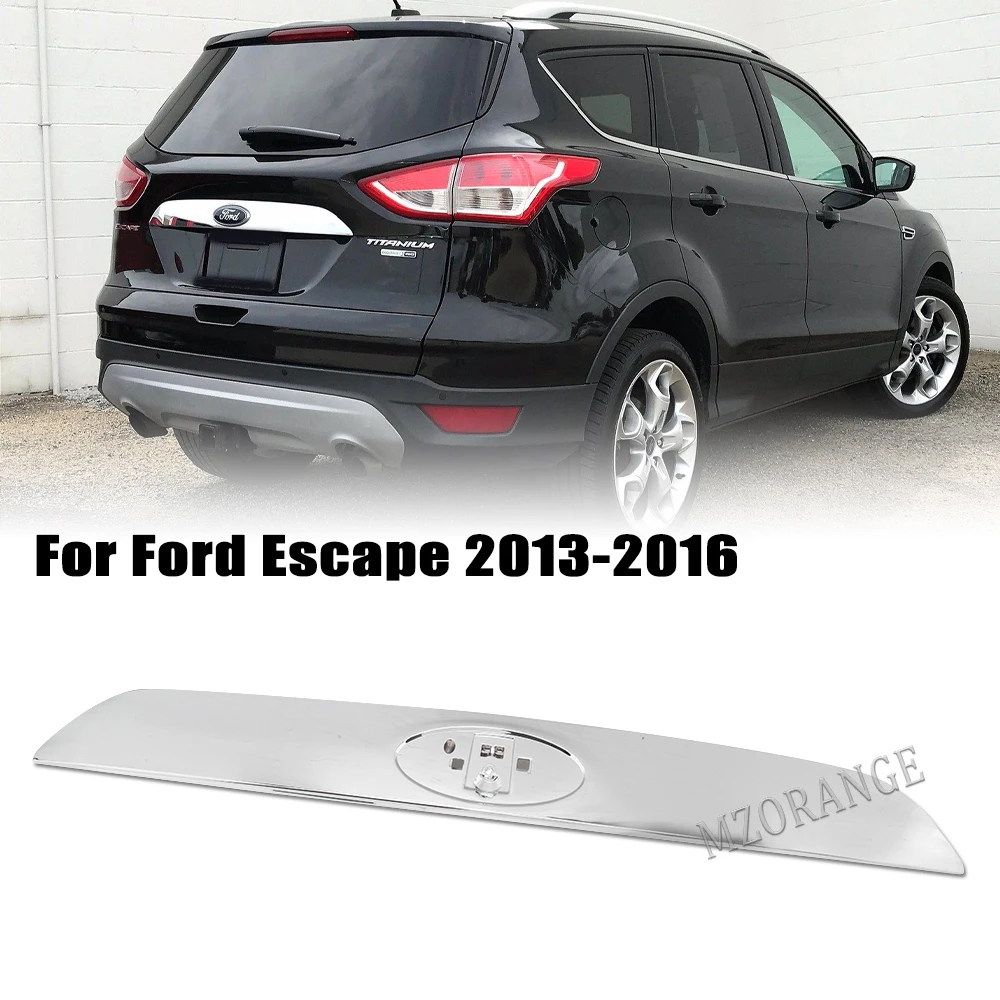 Car Chrome Liftgate Hatch Rear Trunk Molding Trim For Ford Escape 2013