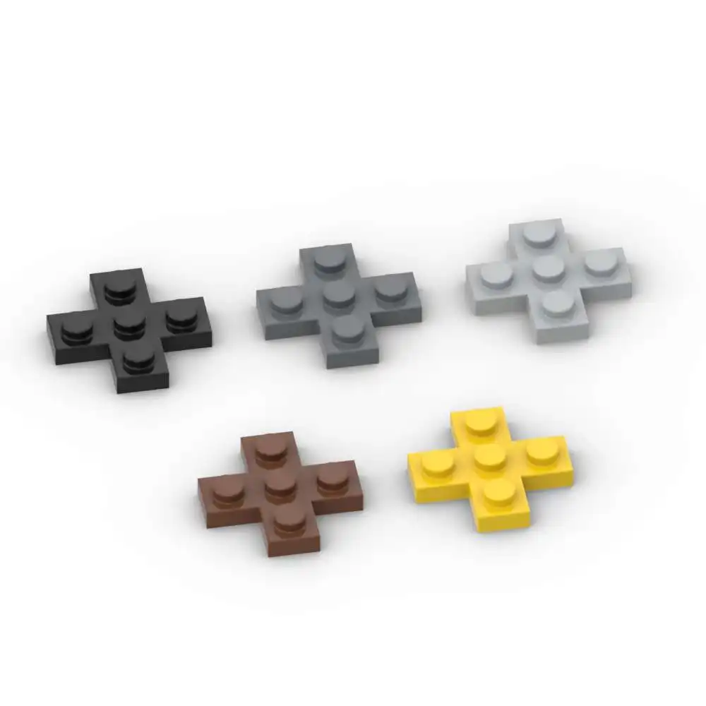 MOC 15397 수정된 3x3 크로스 빌딩 블록, 하이테크 플레이트 벽돌, 교육용..