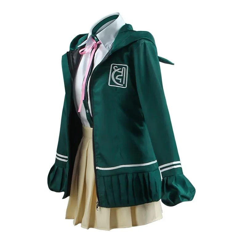 

Danganronpa Nanami ChiaKi Cosplay Costume High School Students Uniform Anime Long-sleeved Jacket Short Skirt Loli Skirt