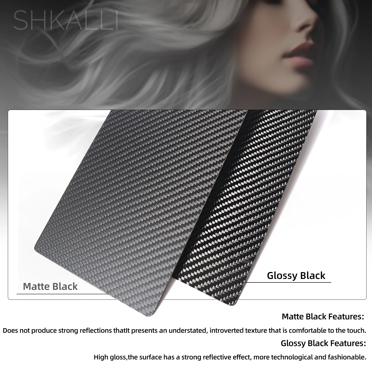 Professional Carbon Fiber Balayage Board for Barber Hairdresser Design Styling Tools Accessories and Hair Coloring Dyeing Board 4