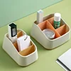 Remote Control Holder 4 Slot Desktop Storage Box TV Remote Control Phone Storage Holder Stationery Home Organizer 6